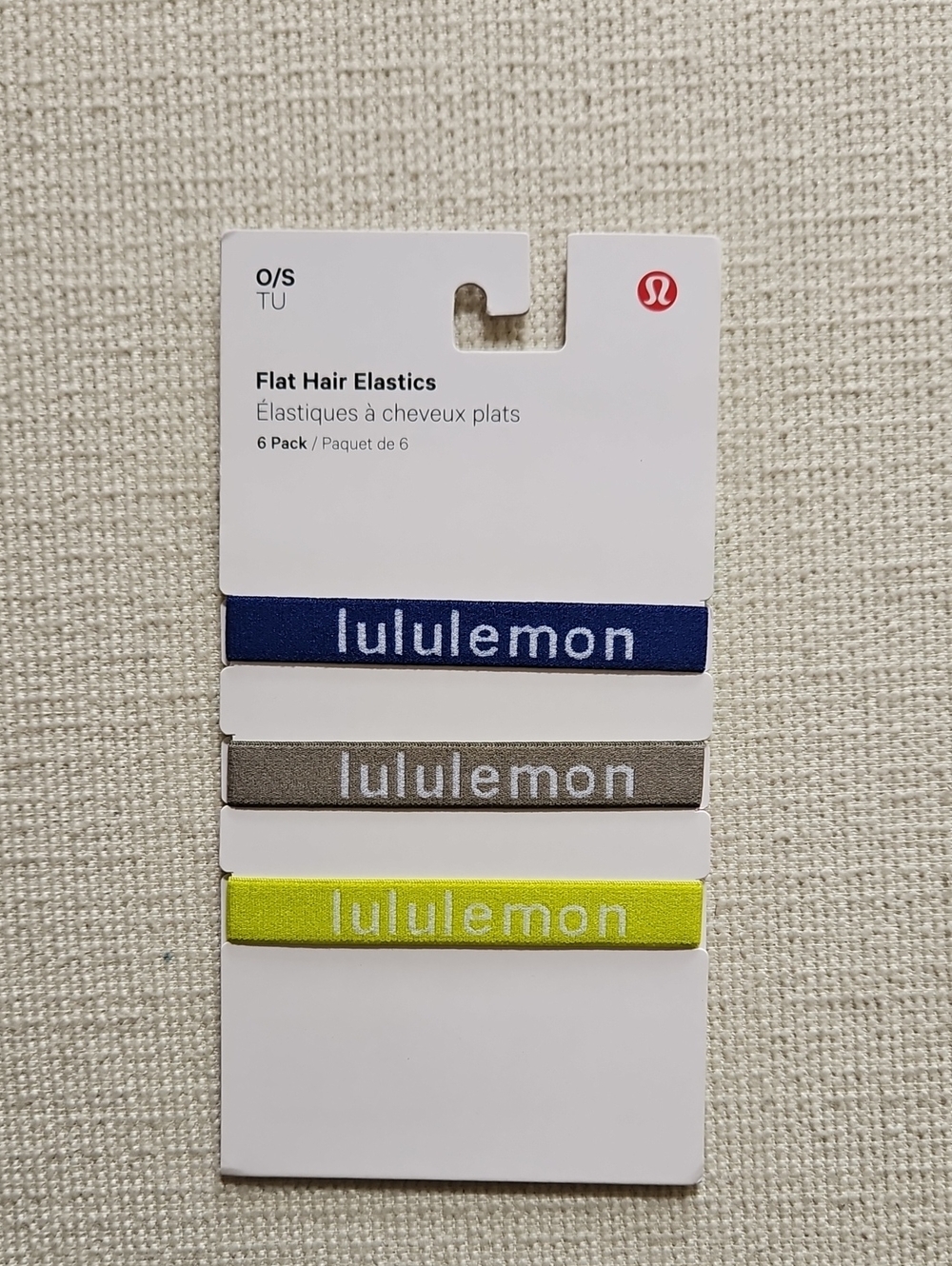 lululemon Flat Hair Elastics 3-Pack